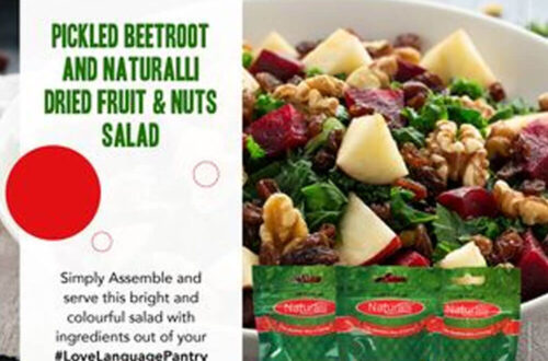PICKLED BEETROOT AND NATURALLI DRIED FRUIT & NUTS SALAD